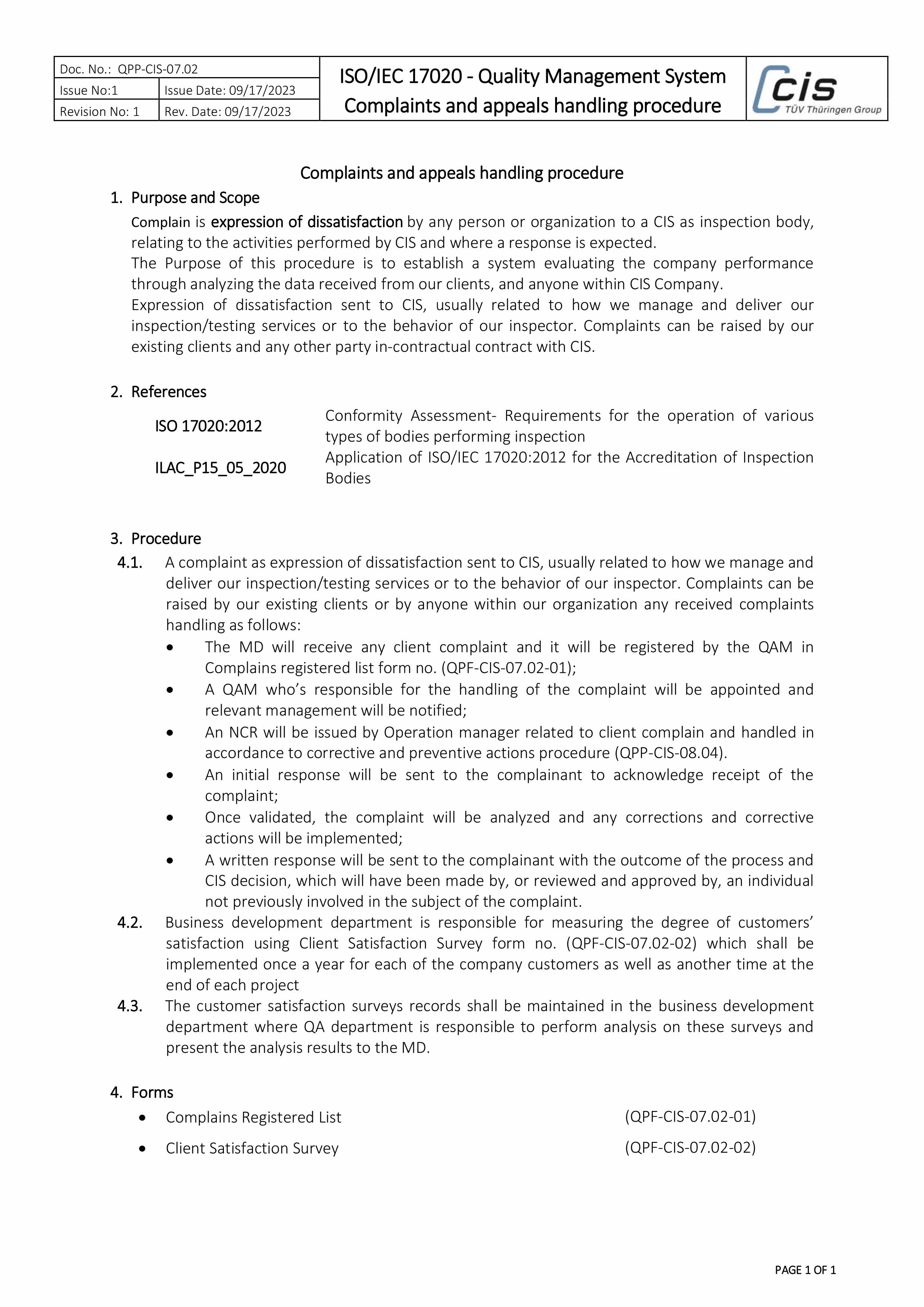 ISO 14001:2015 